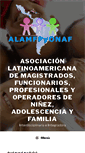 Mobile Screenshot of alatinoamericana-naf.com